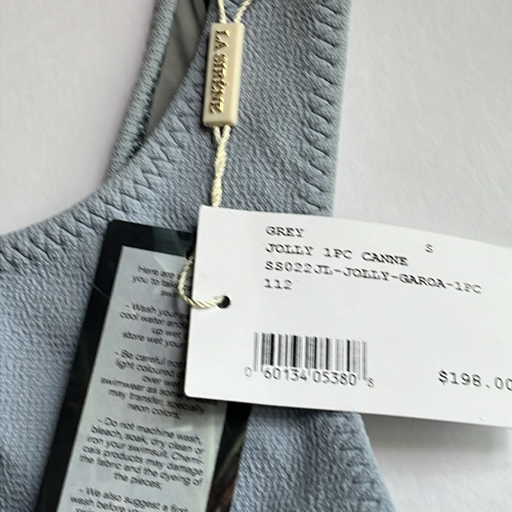 La Sirene Swimsuit Size S NWT Baby Blue - Picture 12 of 14